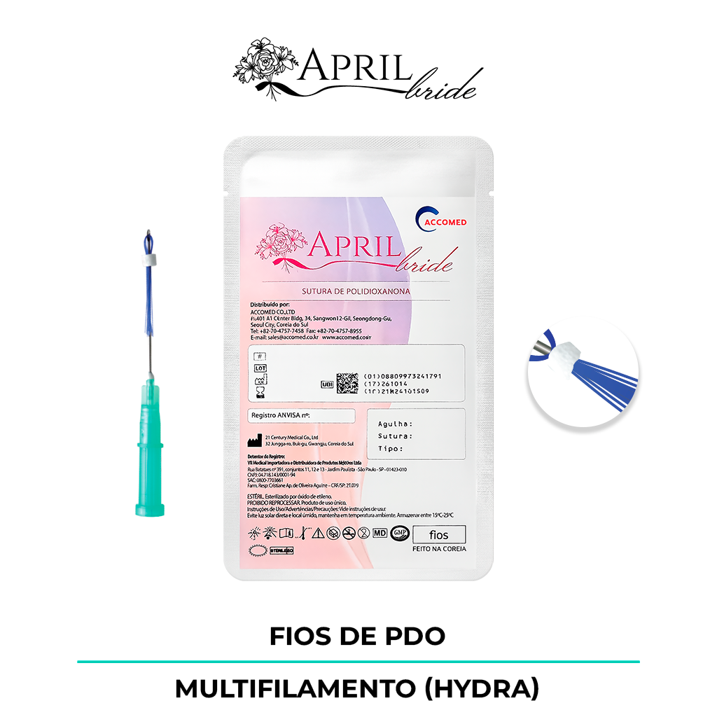 Fios de PDO April Bride | Multifilamento Hydra (PCTE)