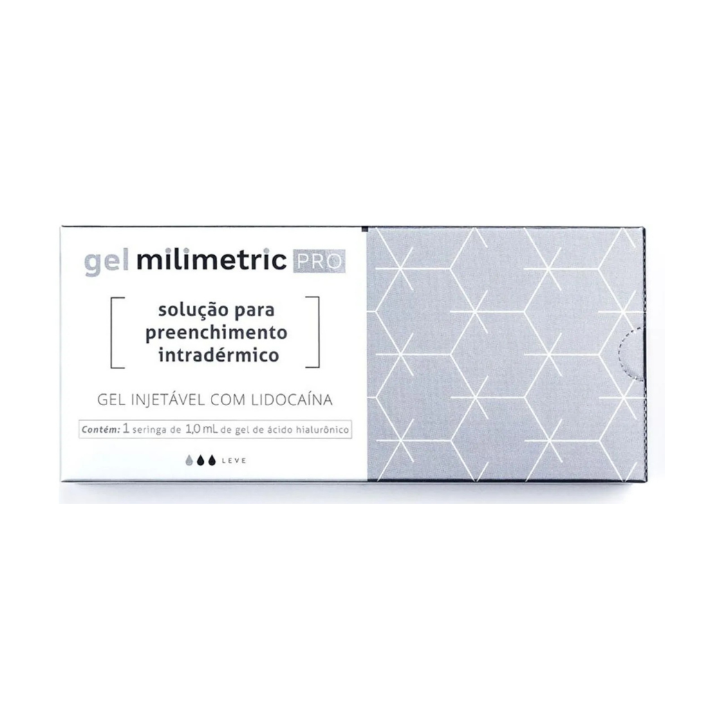 Milimetric Pro Leve Gel Seringa S/Ag 1ml (UNID)