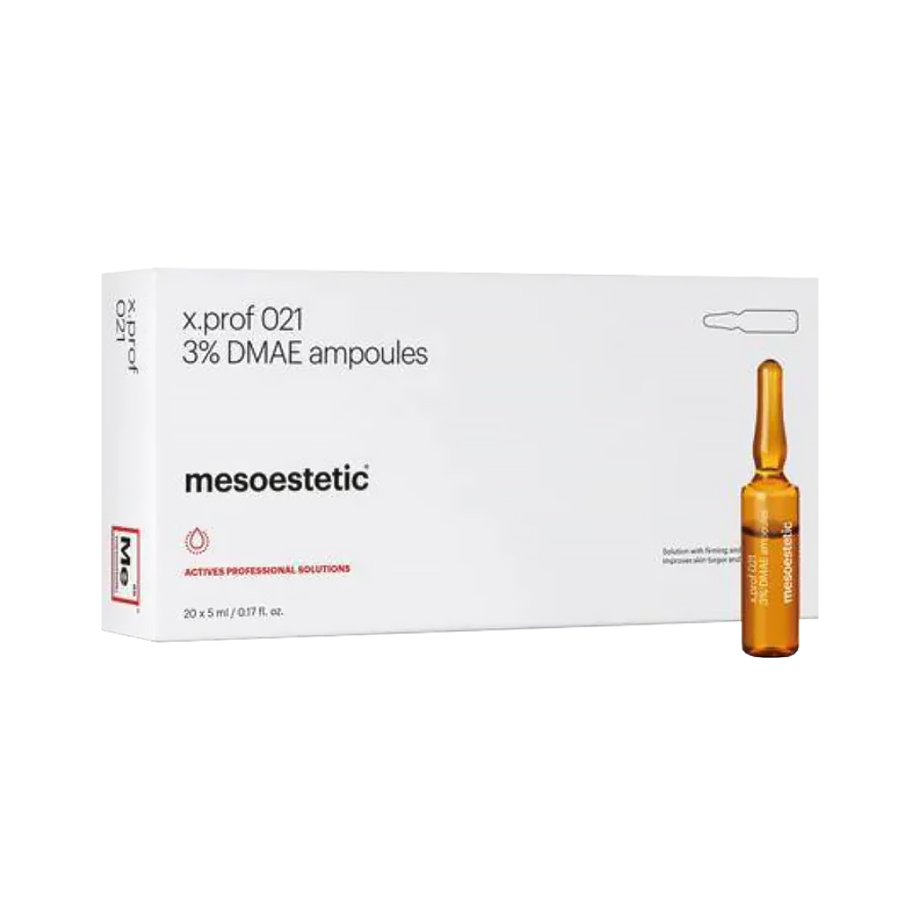 Flacidez - X Prof 021 Dmae 3% 20 Amp x 5ml (CX)