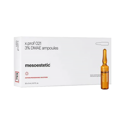 Flacidez - X Prof 021 Dmae 3% 20 Amp x 5ml (CX)