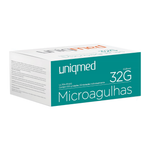Microagulhas Uniqmed 32G x 4MM (0,23mm) | c/1 (UNID)
