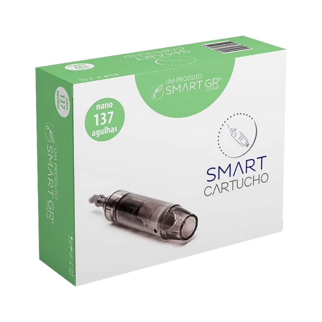 Cartucho Smart Derma Pen Preto Hk - 137 Agulhas (UNID)