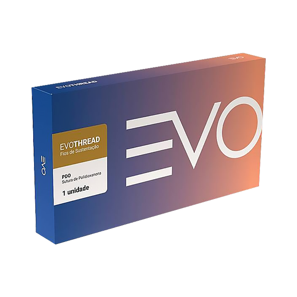EVOTHREAD PDO 2.02 Parafuso 27G x 60mm / 90mm USP 5-0 c/10 Fios (CX)