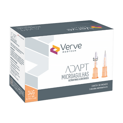 Adapt Microagulha Ajustável 34Gx0–7mm (UN)