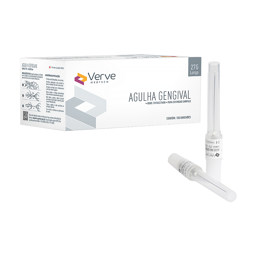 Agulha Gengival Estética 27Gx0,40x38mm (UN)