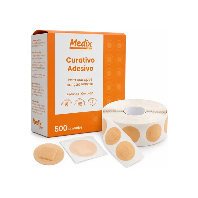 Stopper Medix Curativo Adesivo Hipoalergênico 500 Unidades (CX)