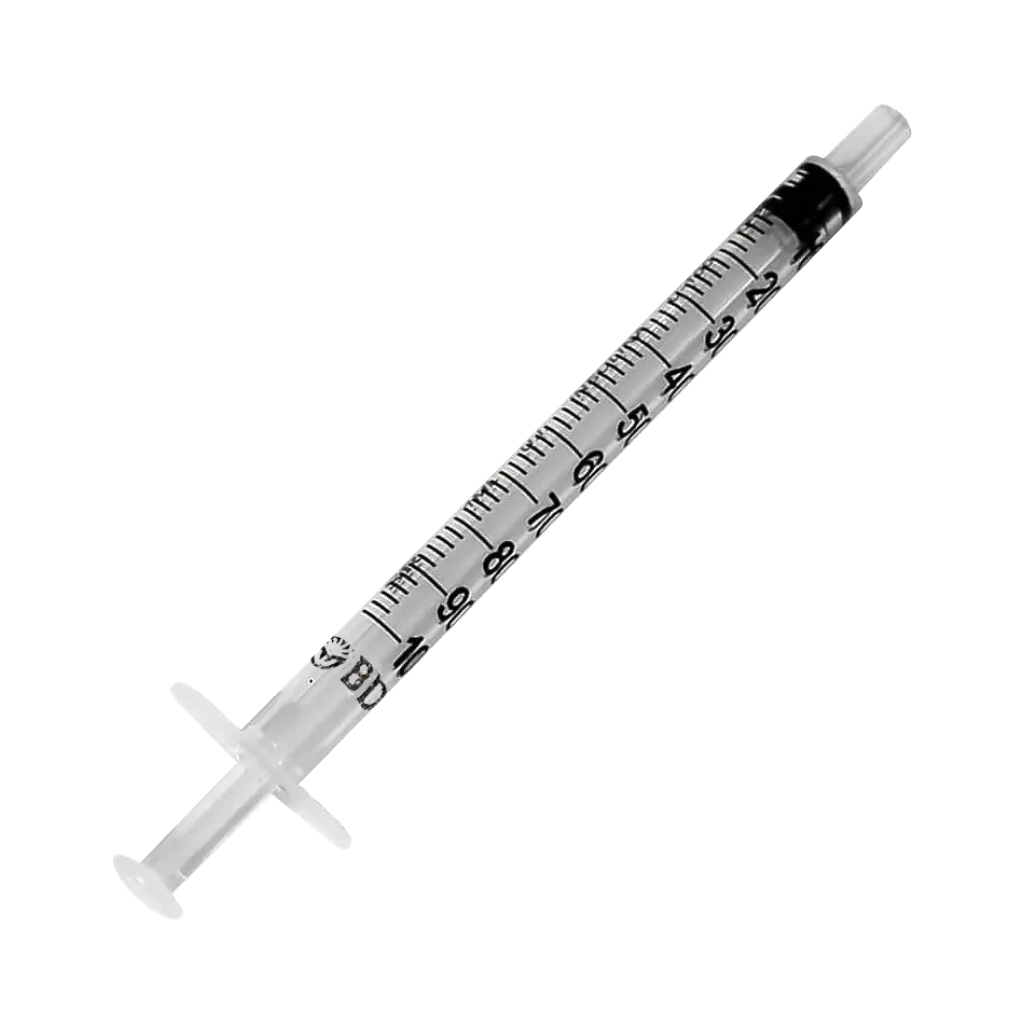 Seringa p/ Insulina BD Sem Rosca Sem Agulha 1ml (UNID)