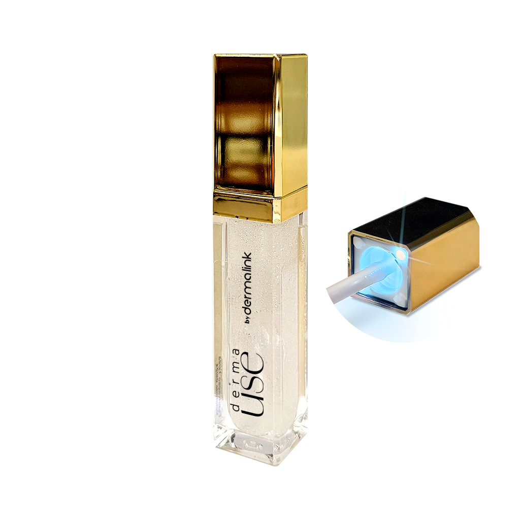 Gloss Lip Glow Derma Use by Dermalink | Rosa, Vermelho ou Gliter (UNID)