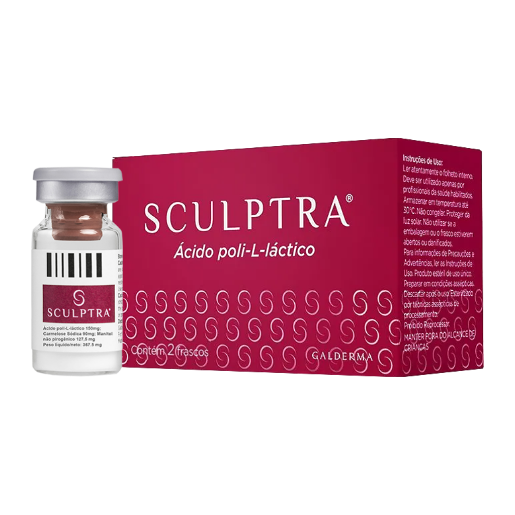 Sculptra Galderma 2 Frascos – Ácido Poli-L-Láctico (PLLA)