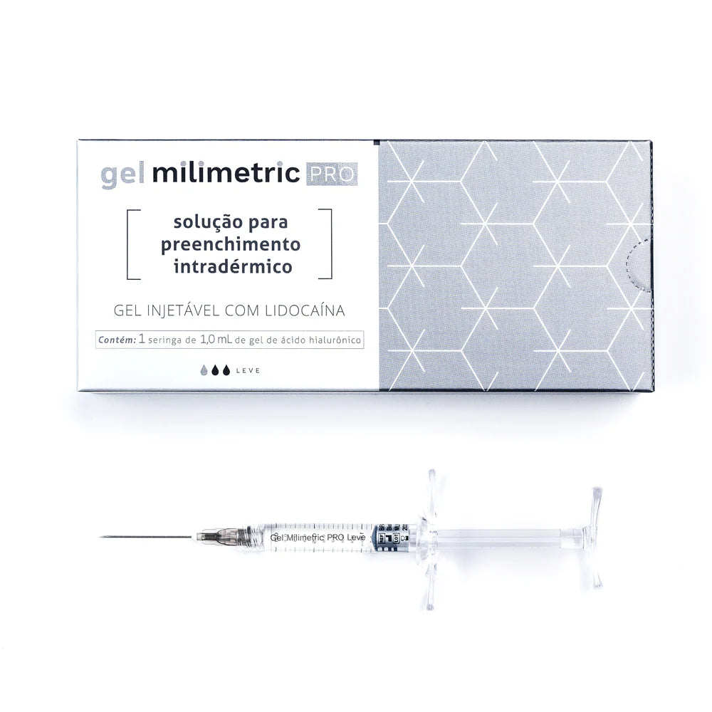 Milimetric Pro Leve Gel Seringa S/Ag 1ml (UNID)