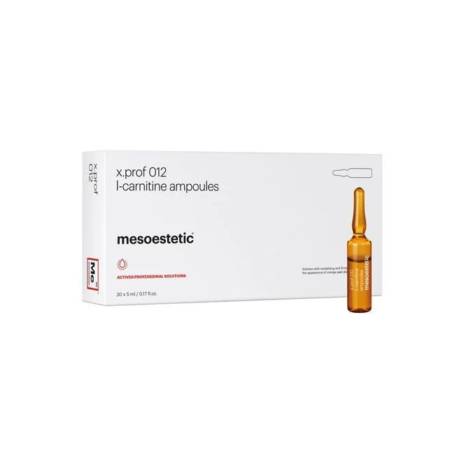 Gordura Localizada - X Prof 012 L - Carnitina 20 Amp x 5ml (CX)