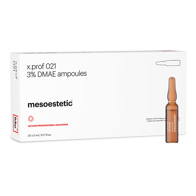 Flacidez - X Prof 021 Dmae 3% 20 Amp x 5ml (CX)