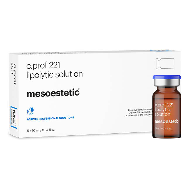 Gordura Localizada - C Prof 221 Mesoestetic Lypolitic Solution 5 Fr x 10ml (CX)
