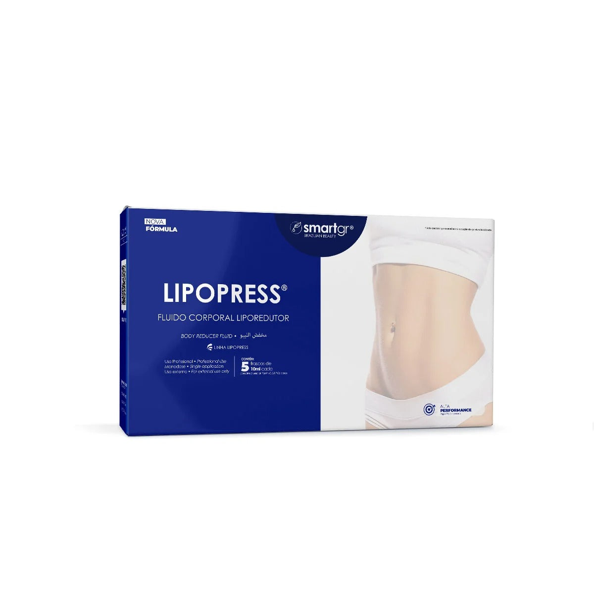 Smart Lipopress Liporedutor Kit C/ 5 Fr 10ml (UNID)